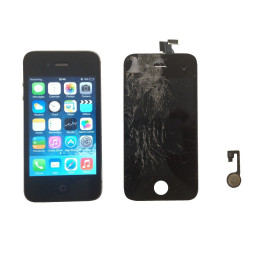 iPhone 4S - Дисплей и сенсорный экран, замена кнопки «Домой»